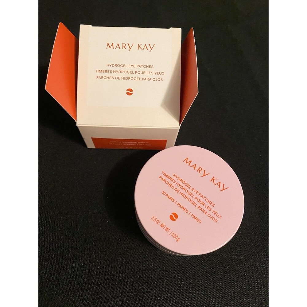 Mary Kay Hydrogel Under-Eye Patches 30 Pairs, Derm/Oph Tested 3.5 oz